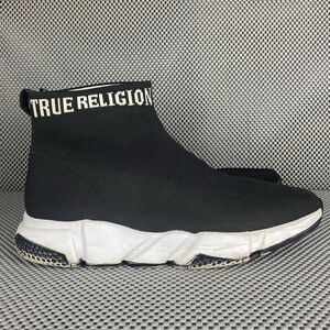 True Religion Sneakers Shoes Mens 10.5 Black High Top